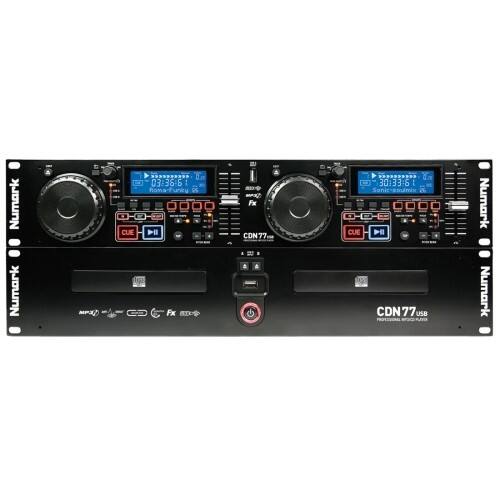 Front Standard. Numark-Pro Sound - CDN77USB CD Player.