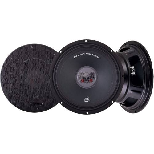 Front Standard. Power Acoustik - 10" Speaker.