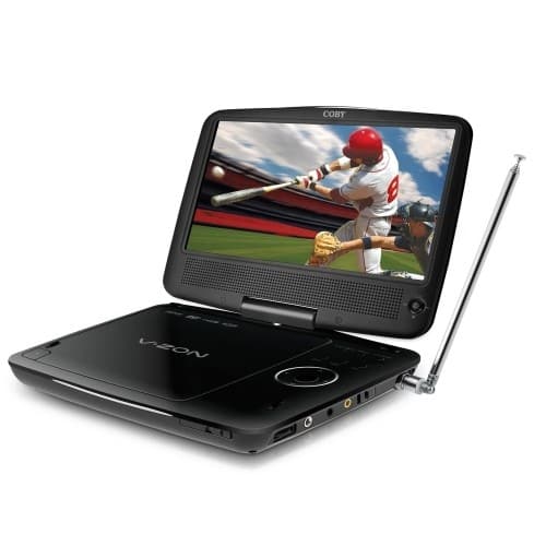 Front Standard. Coby - Portable DVD Player - 9" Display.