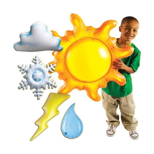 Front Standard. Learning Resources - Giant Inflatable Weather Set.