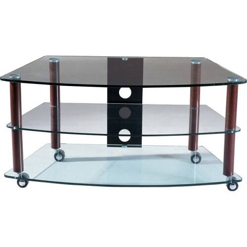 Front Standard. TransDeco - TD117W TV Stand.