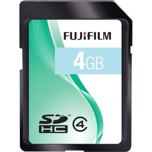 Front Standard. Fujifilm - 600008957 4 GB Secure Digital High Capacity (SDHC) - 1 Card.