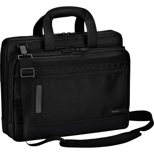 Front Standard. Targus - Revolution Carrying Case for 14.1" Notebook - Black.