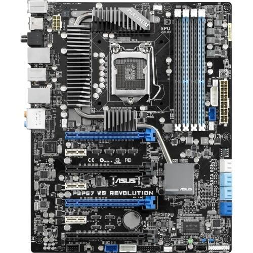 Front Standard. Asus - P8P67 WS Revolution Desktop Motherboard - Intel P67(B3) Express Chipset - Socket H2 LGA-1155.