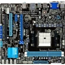 Front Large. Asus - Desktop Motherboard - AMD A75 Chipset - Socket FM1.