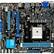 Front Large. Asus - Desktop Motherboard - AMD A75 Chipset - Socket FM1.