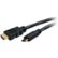 Front Standard. C2G - Value HDMI Cable with Ethernet - Black.