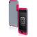 Front Large. Incipio - SILICRYLIC Hard Shell iPod Case - Pink, Silver.