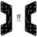Front Standard. Atdec - Mounting Adapter for Flat Panel Display - Black.