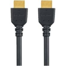 Front Large. Panasonic - HDMI Cable - Black.