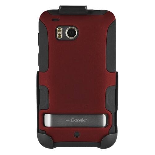 Front Standard. Seidio - ACTIVE Carrying Case (Holster) for Smartphone - Burgundy.