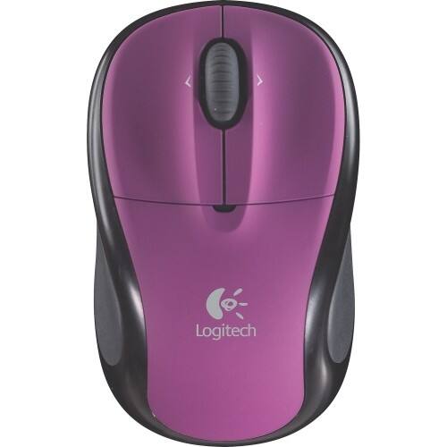Front Standard. Logitech - Cordless Optical Mouse for Notebooks.