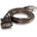 Front Standard. Cables To Go - TruLink 5 ft Serial Data Transfer Cable - Black.
