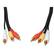 Front Standard. Comprehensive - Standard A/V Cable - Black.
