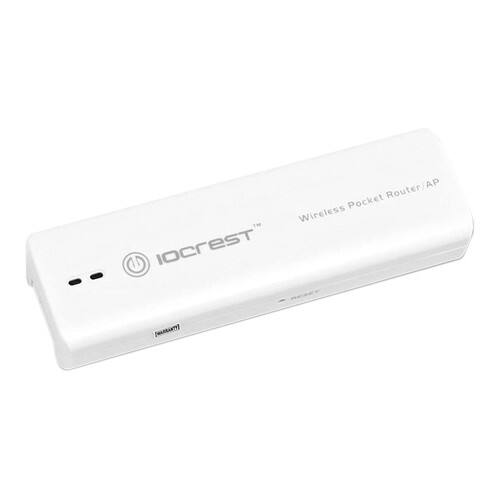 Front Standard. eForCity - IO Crest SY-ADA24025 Network Pocket Wireless Router, Access Point and WIFI Adapter USB 2.0.