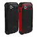 Front Standard. Ballistic - Hard SG Carrying Case Skin With Holster for Samsung Nexus S / 4G - Black.