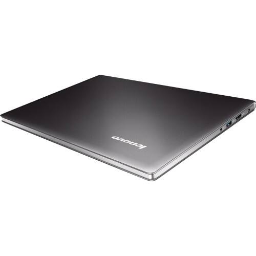 Front Standard. Lenovo - IdeaPad 10802BU 13.3" LED Ultrabook - Intel Core i5 i5-2467M 1.60 GHz - Dark Gray.