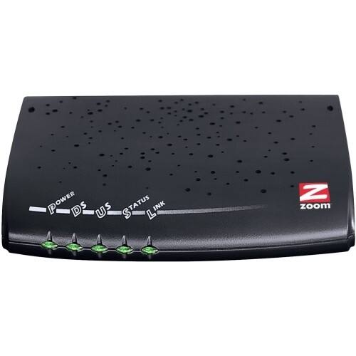 Front Standard. Zoom - DOCSIS 3.0 Cable Modem.