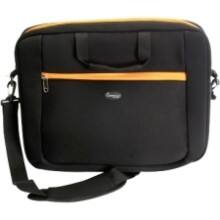 Front Large. Impecca - Carrying Case for 16" Notebook, - Brown.