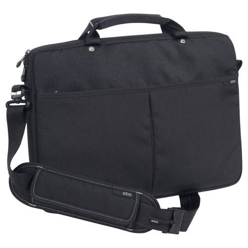Front Standard. STM Bags - slim Carrying Case for 13" Notebook - Black.