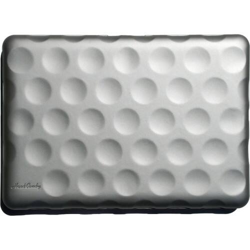 Front Standard. Hard Candy Cases - Stealth Notebook Case - Silver.