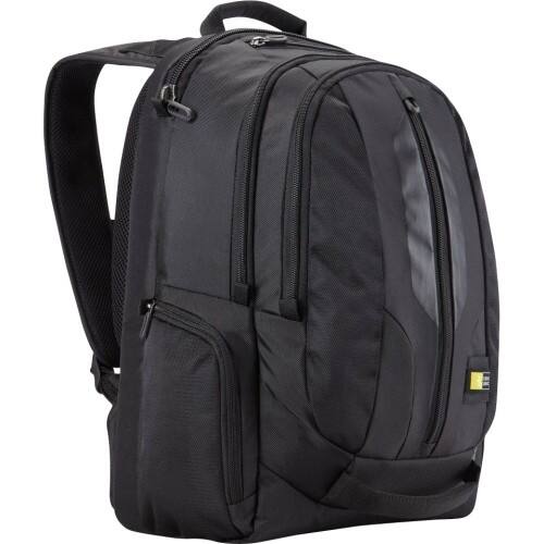 Front Standard. Case Logic - Carrying Case (Backpack) for 15.6" Notebook - Black.
