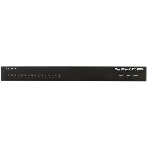 Front Standard. Belkin - OmniView SMB Cat5 216 KVM Switch.