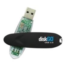 Front Large. EDGE - DiskGO SuperSpeed EDGDM-228842-PE Flash Drive.