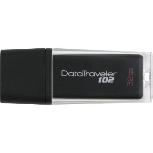 Front Standard. Kingston Technology - DataTraveler 102 DT102/32GBZ Flash Drive.