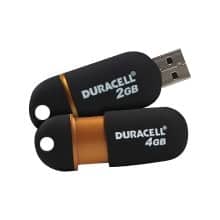 Front Large. Duracell - Capless 2 GB USB 2.0 Flash Drive,.