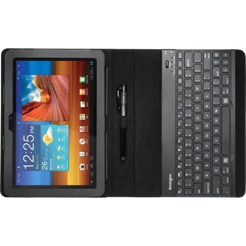 Front Standard. Kensington - KeyFolio Pro2 for Samsung Galaxy Tab.