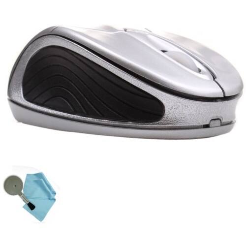 Front Standard. Accessory Power - Bluetooth Optical Mouse f/ Aspire,Ethos,TravelMate,TimelineX & More + Microfiber Cloth & Airbrush.