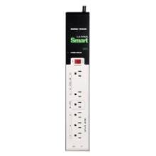 Front Large. Ultra - Smart 6-Outlets Surge Suppressor.
