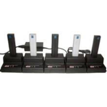 Front Large. Panasonic - 5-Bay Battery Charger.