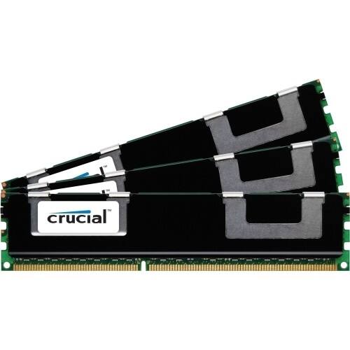 Front Standard. Crucial - 24GB DDR3 SDRAM Memory Module.