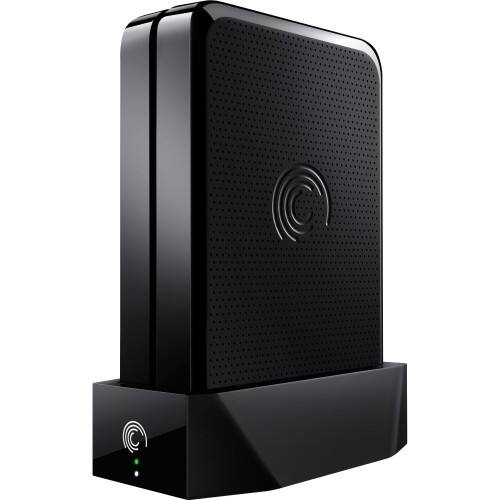 Front Standard. Seagate - FreeAgent GoFlex Desk 2 TB 3.5" External Hard Drive - Retail - Black.