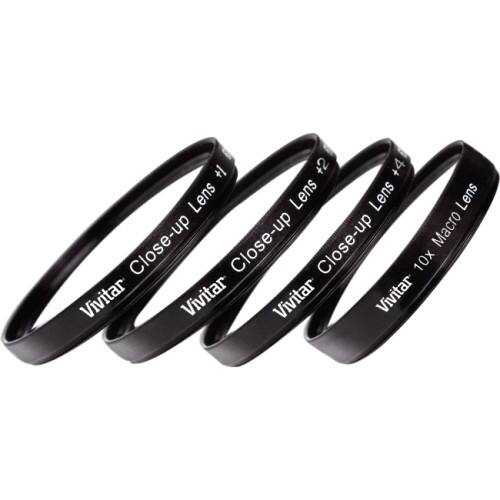Front Standard. Vivitar - VIV-CL-86 86mm Close Up Lens Set +1 +2 +4 +10.