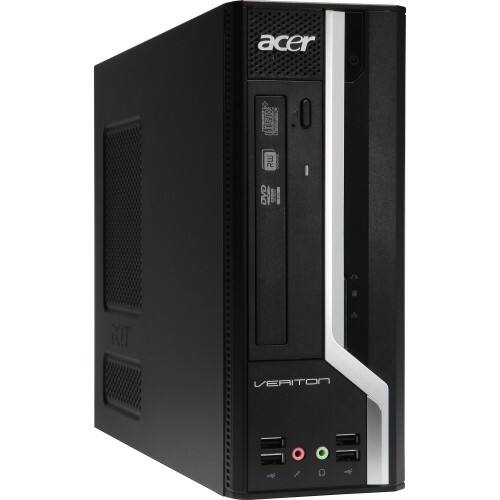 Front Standard. Acer - Veriton Desktop Computer - 2 GB Memory - 250 GB Hard Drive.