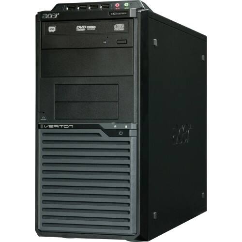 Front Standard. Acer - Veriton Desktop Computer - 4 GB Memory - 250 GB Hard Drive.