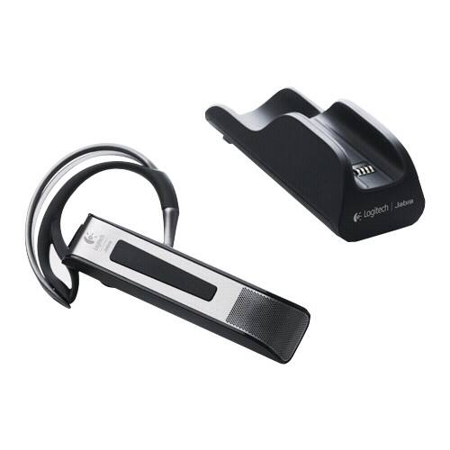 Front Standard. Logitech - Earset - Black.