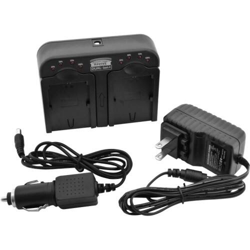 Front Standard. ReVIVE - DUAL-ion+ Home/Car Battery Charger f/ LP-E8/LPE8-Works f/ Canon T4i,T3i,T2i,600D&550D DSLR.