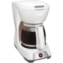 Front Large. Hamilton Beach - 43601 12 Cup Coffeemaker - White - White.