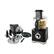 Front Large. Oster - Food Processor - Black.