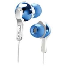 Front Large. iLuv - City Lights iEP322 Earphone - Blue.