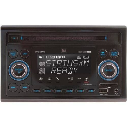 Front Standard. Dual - X2DMA400 Car CD/MP3 Player - 240 W RMS - iPod/iPhone Compatible - Double DIN.