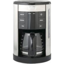 Front Large. MasterChef - Brewer - Black, Brushed Stainless Steel.