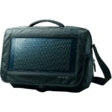 Front Large. Samsonite - Solar Carrying Case (Messenger) for 15.6" Notebook - Black.