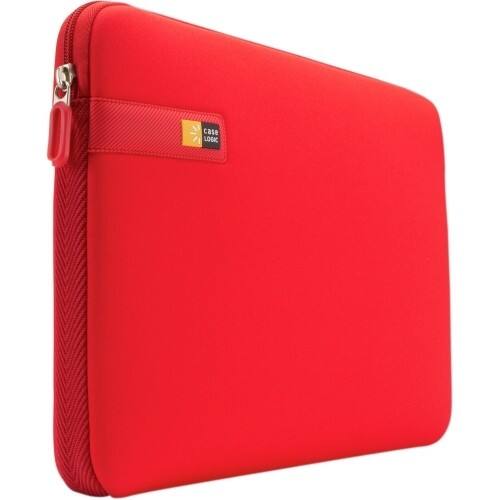 Front Standard. Case Logic - Carrying Case (Sleeve) for 13.3" Notebook - Red.
