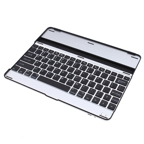 Best Buy: AGPtek iPad Bluetooth 2.0 Aluminum Keyboard Cover Case Stand ...