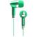 Front Large. Coby - Attitudz Earphone - Green.